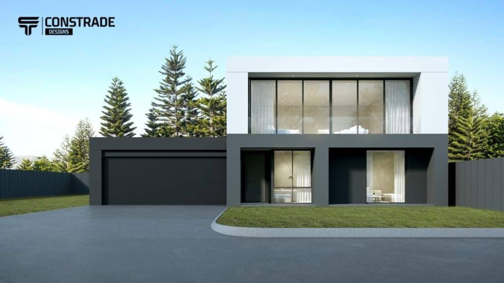 واجهات منازل جرافيت