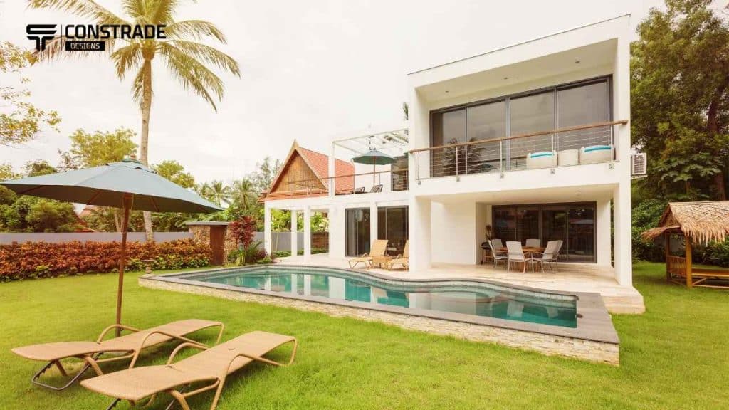 تصميم فيلا صغيرة 150 متر