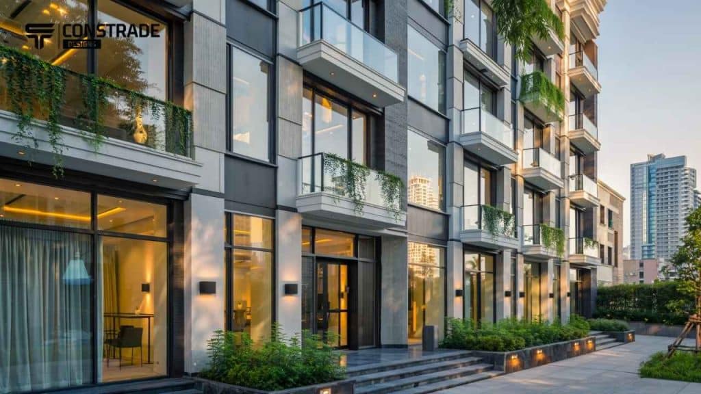 تصميم واجهات عمارات من الخارج